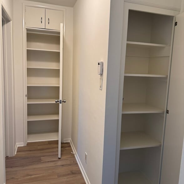Linen closet/ plus small closet - 2132 Montana Ave