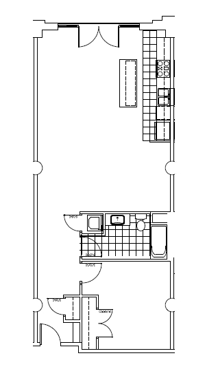 1BR/1BA - Chesapeake Lofts