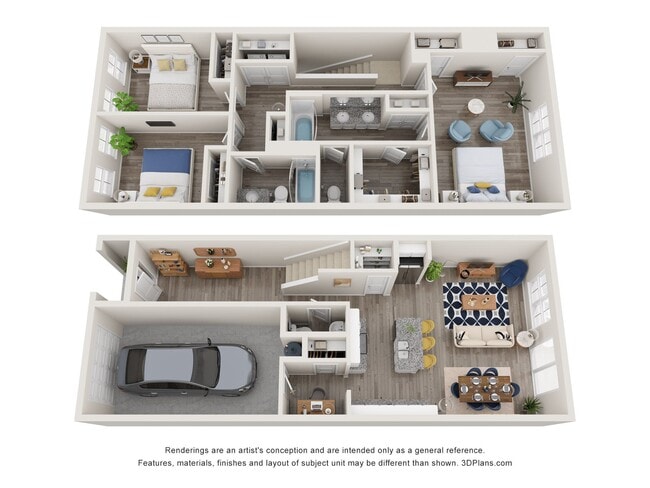 Floorplan - Hudson at Georgia's Landing