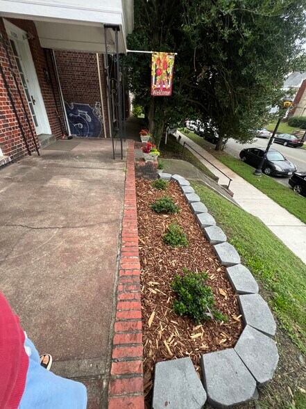 A little landscaping. - 1130 W Grace St
