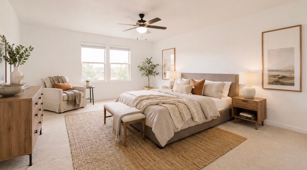 MASTER BEDROOM/2COND FLOOR - 5270 Brydon Woods Cir