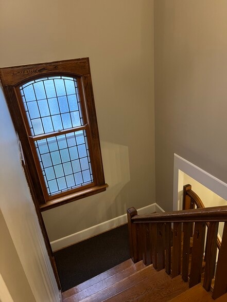 Stairway to 2nd floor - 21 Audubon St
