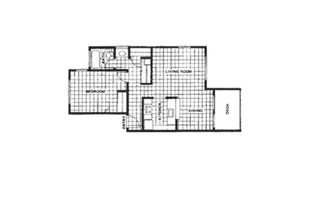 Floorplan - East Bluff Apartments