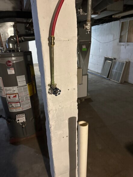 Washer hook up - 609 11th St