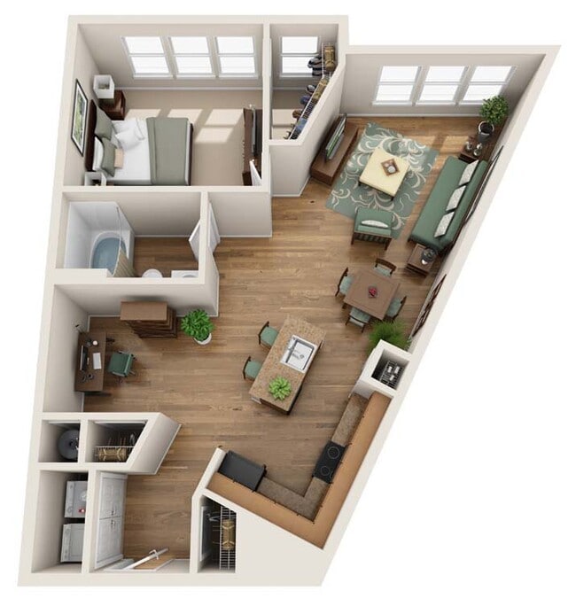 Floorplan - Summerfield At Morgan Metro Apartments
