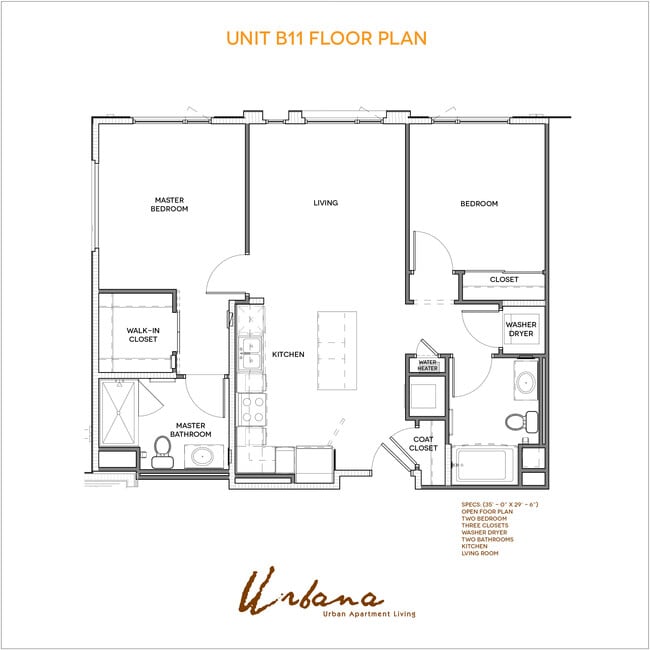 B11 Floorplan - Urbana