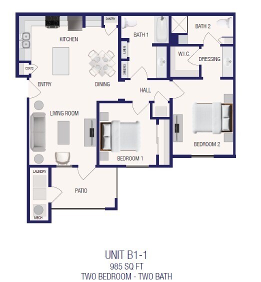 Floorplan - Village at the Loop