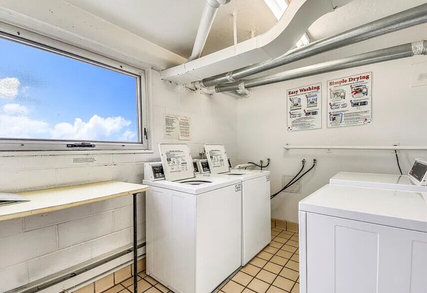 Laundry on every floor - 11801 Rockville Pike