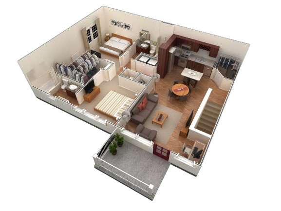 Floorplan - Springs at Knapp’s Crossing