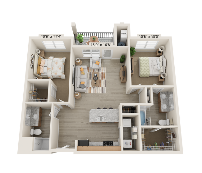 Floorplan - The Bend Arbordale