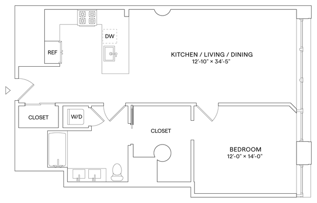 Floorplan - Radio Lofts at Hudson House