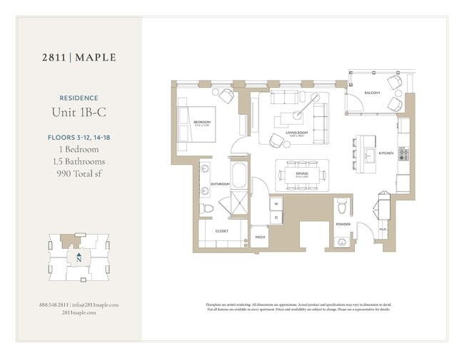 Floorplan - 2811 Maple