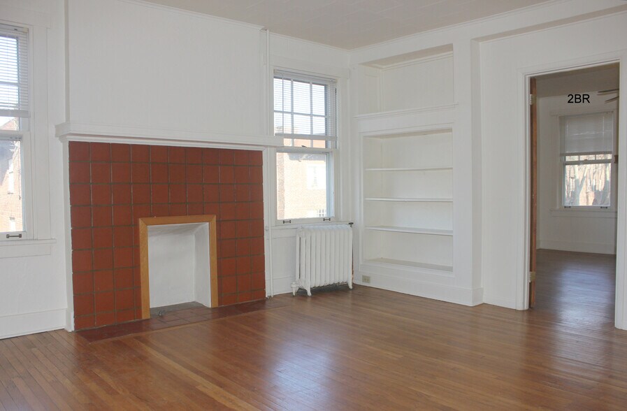 LR bookcase - 5840 Alderson St