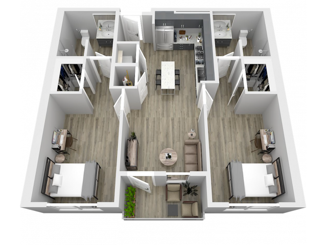 3D image of Floor Plan - 320 West Mag