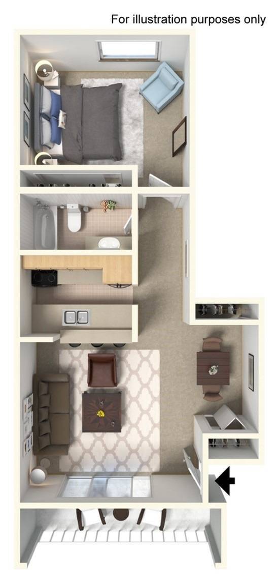 Sungate A2 One Bedroom - Sungate