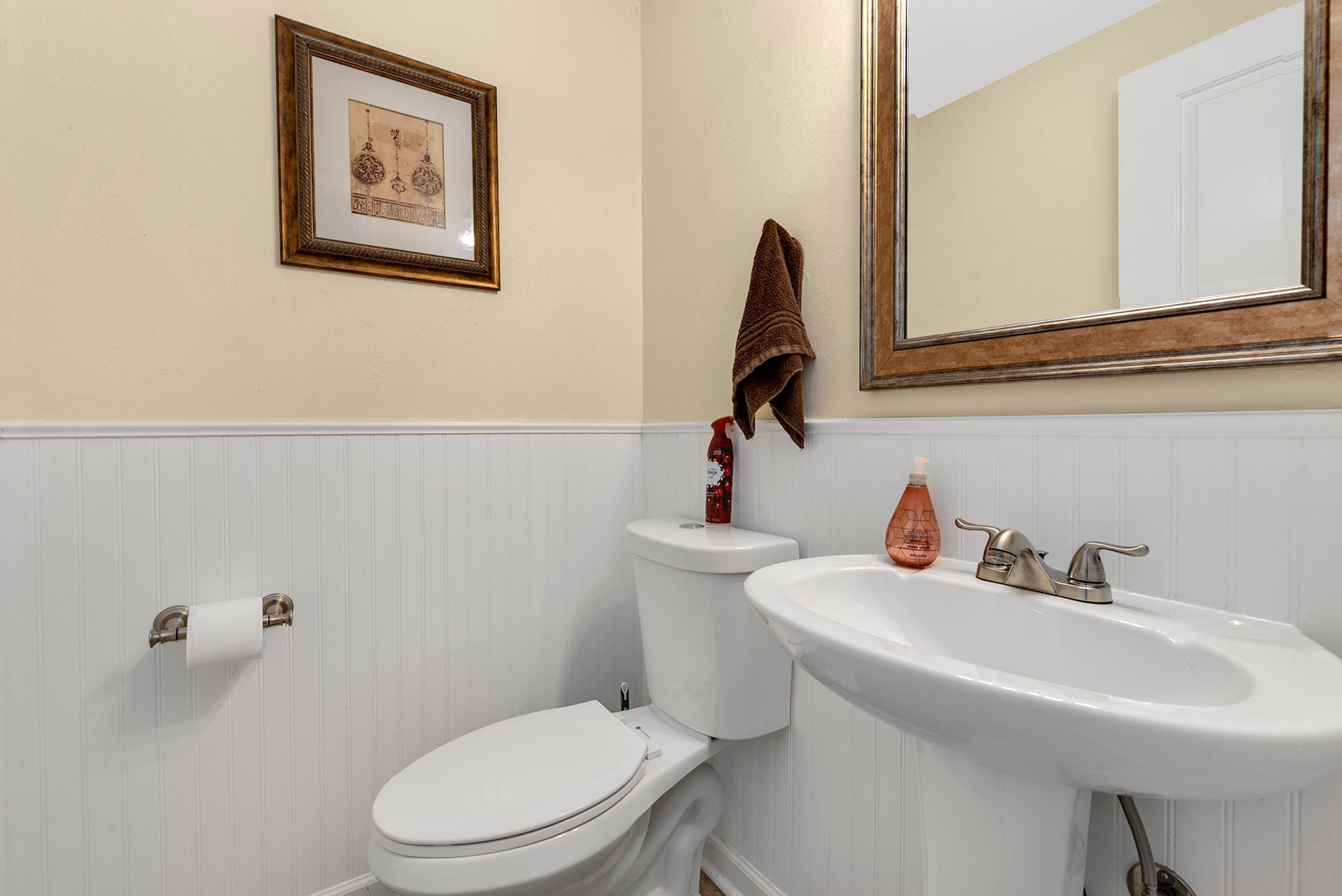 toilet downstairs - 2709 Harvard St