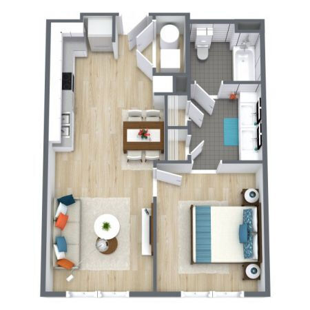 Floorplan - The Edge on Washington