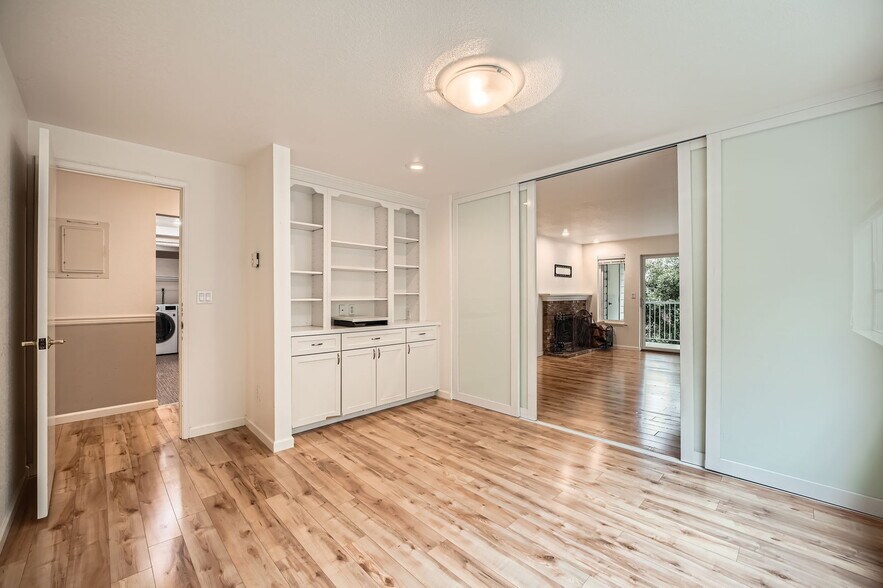 3rd Bedroom / Office (privacy glass sliders open) - 2940 76th Ave SE
