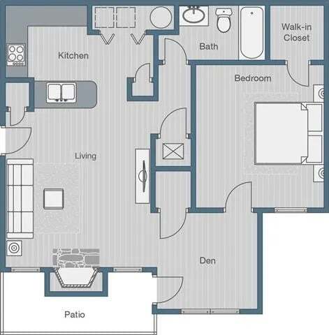 Floorplan - SoCo Apartments at Vinings
