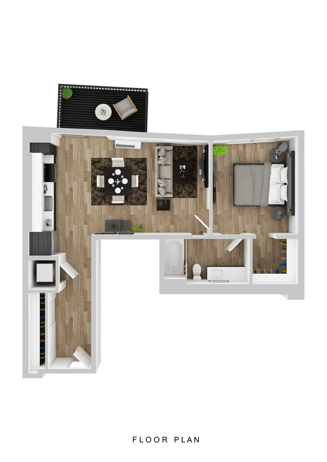 Floorplan - Hyas Point Apartments