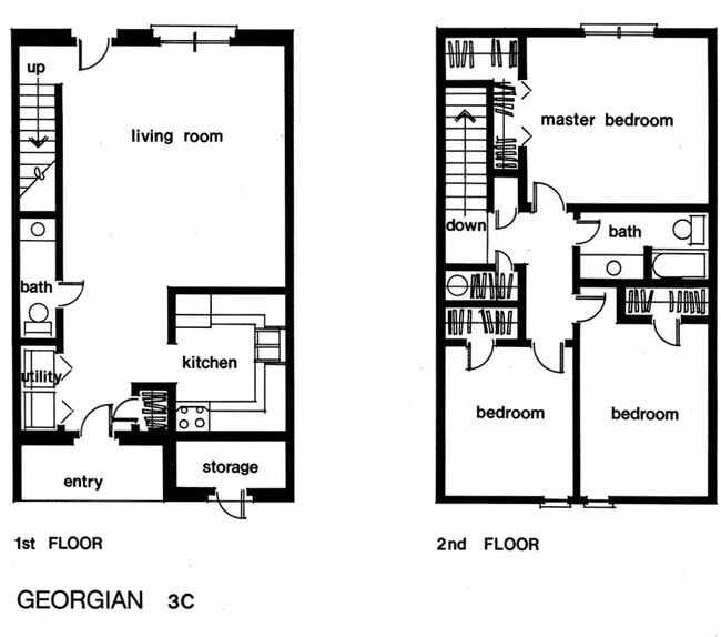 Floorplan - Cimarron Townhomes