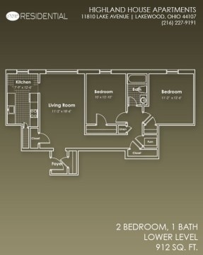 2BR/1BA - AIY Lakewood Area Apartments