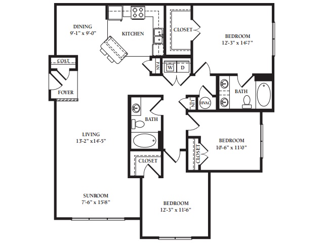 Floorplan - Legends at Chatham