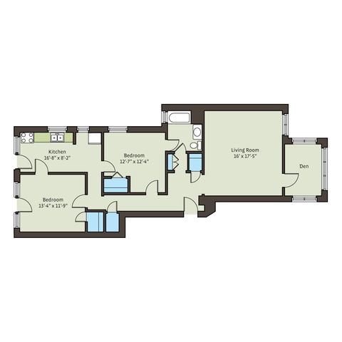 Floorplan - 5452 S. Ellis Avenue