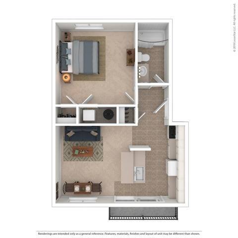 Floorplan - Emerson Apartments