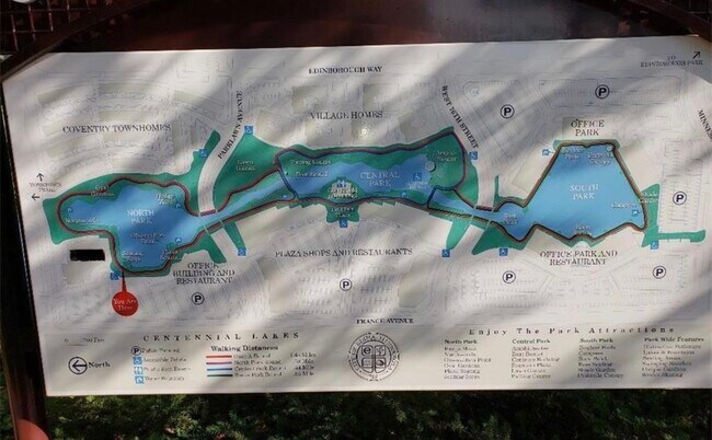 Map of Centennial Lakes - 7610 York Ave S