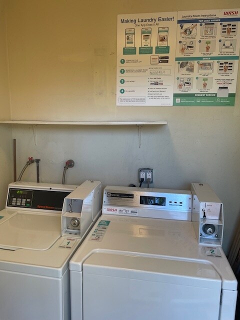 Shared Washer & Dryer - 16522 Hillview Cir