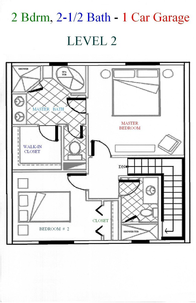 Floorplan - Evergreen Townhomes on Lake Buckeye