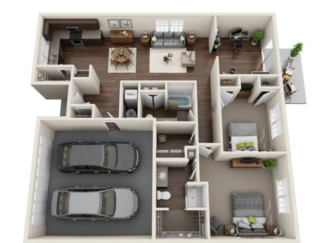 Floorplan - Redwood Tipp City