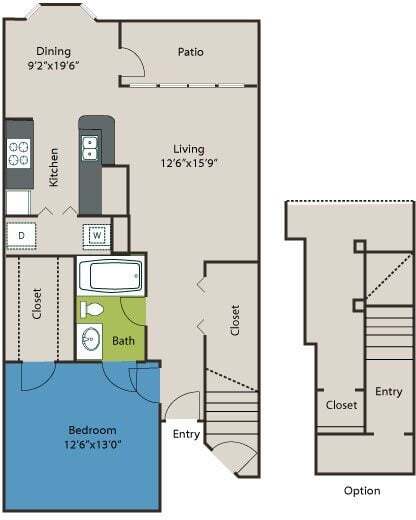 Floorplan - Joule on Memorial