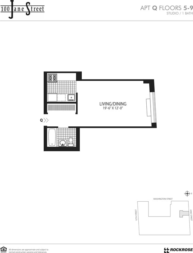 Floorplan - 100 Jane St