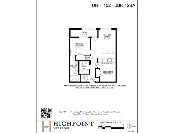 Floorplan - HIGHPOINT West Loop