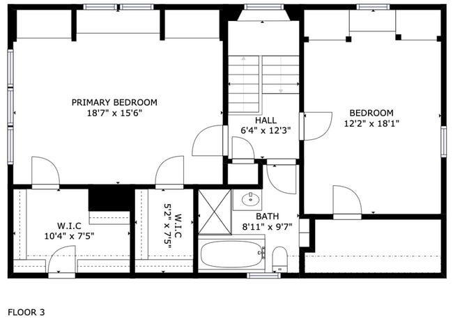 Floorplan - Upstairs - 140 NW Maywood Dr