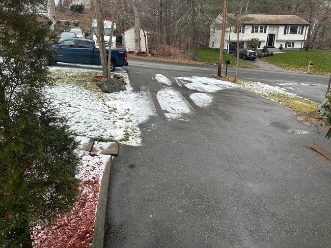 Parking lot can fit 5 cars - 12 Strawberry Hill Rd