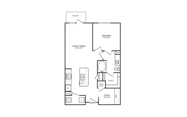 Floorplan - Allure at Southpark
