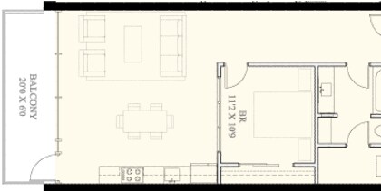 Floorplan - 300 E 3rd St