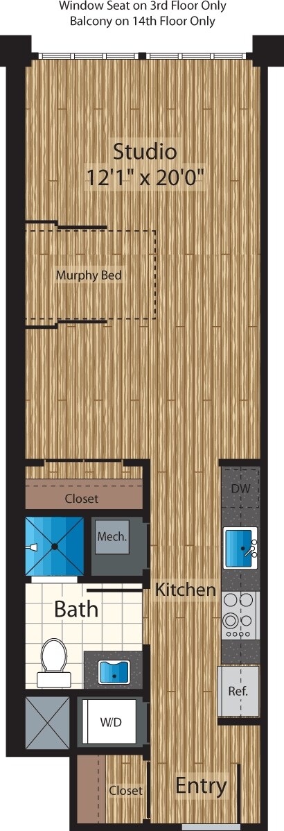 Floorplan - 425 Mass