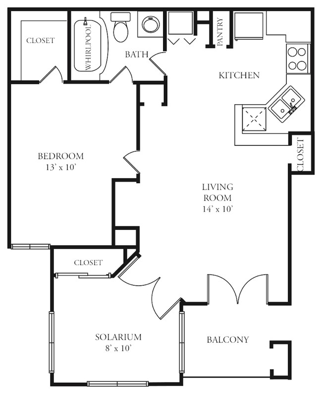 1BR/1BA - The Grove at White Oak Apartments