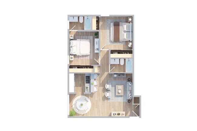Floorplan - Oxnard Plaza
