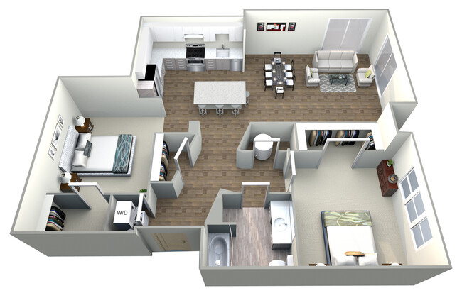 Floorplan - The Huntington