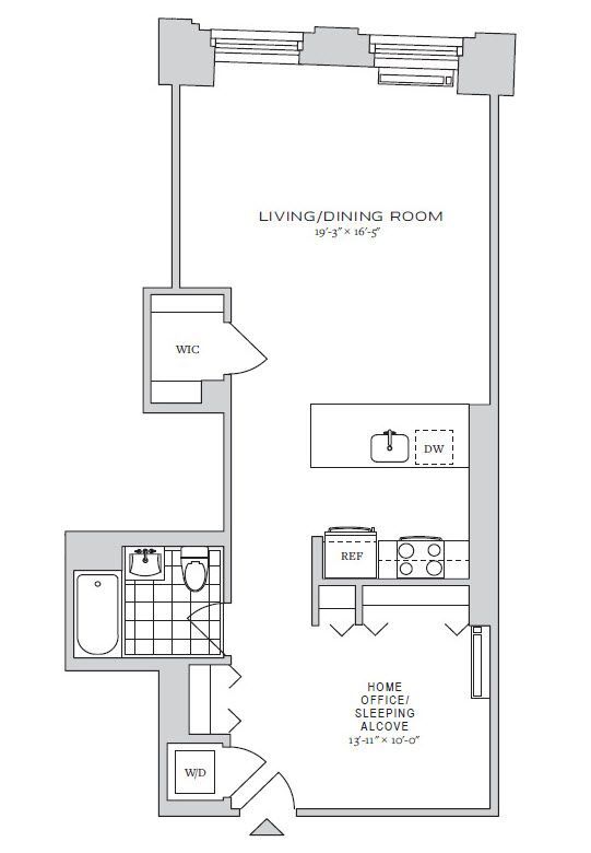 Floorplan - 70 Pine Apartments