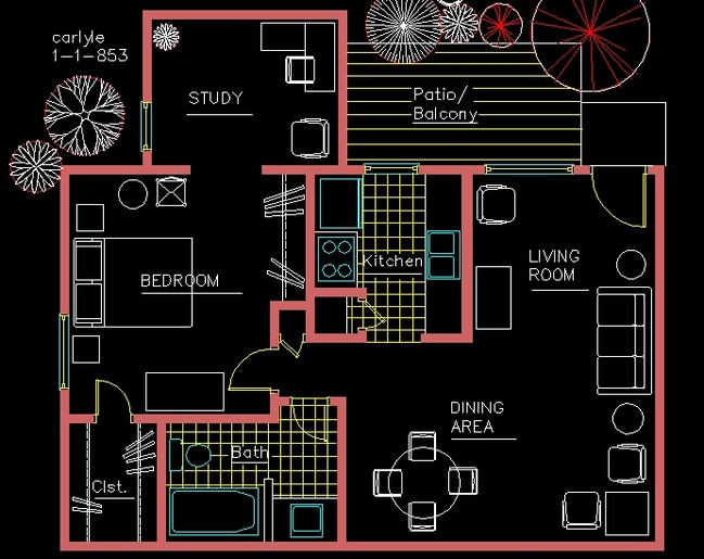 Floorplan - Carlyle Place