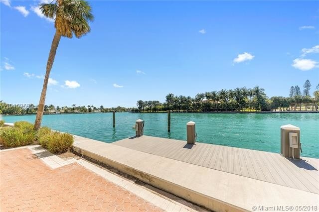 The View from the pool - 9100 W Bay Harbor Dr