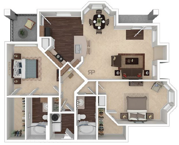 Floorplan - Residences of SpringRidge