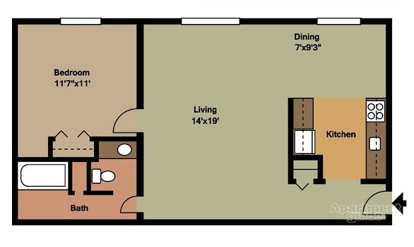 Floorplan - Royal Apartments