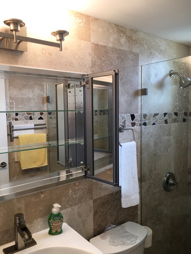 Recessed cabinets - 2400 NE 9th St